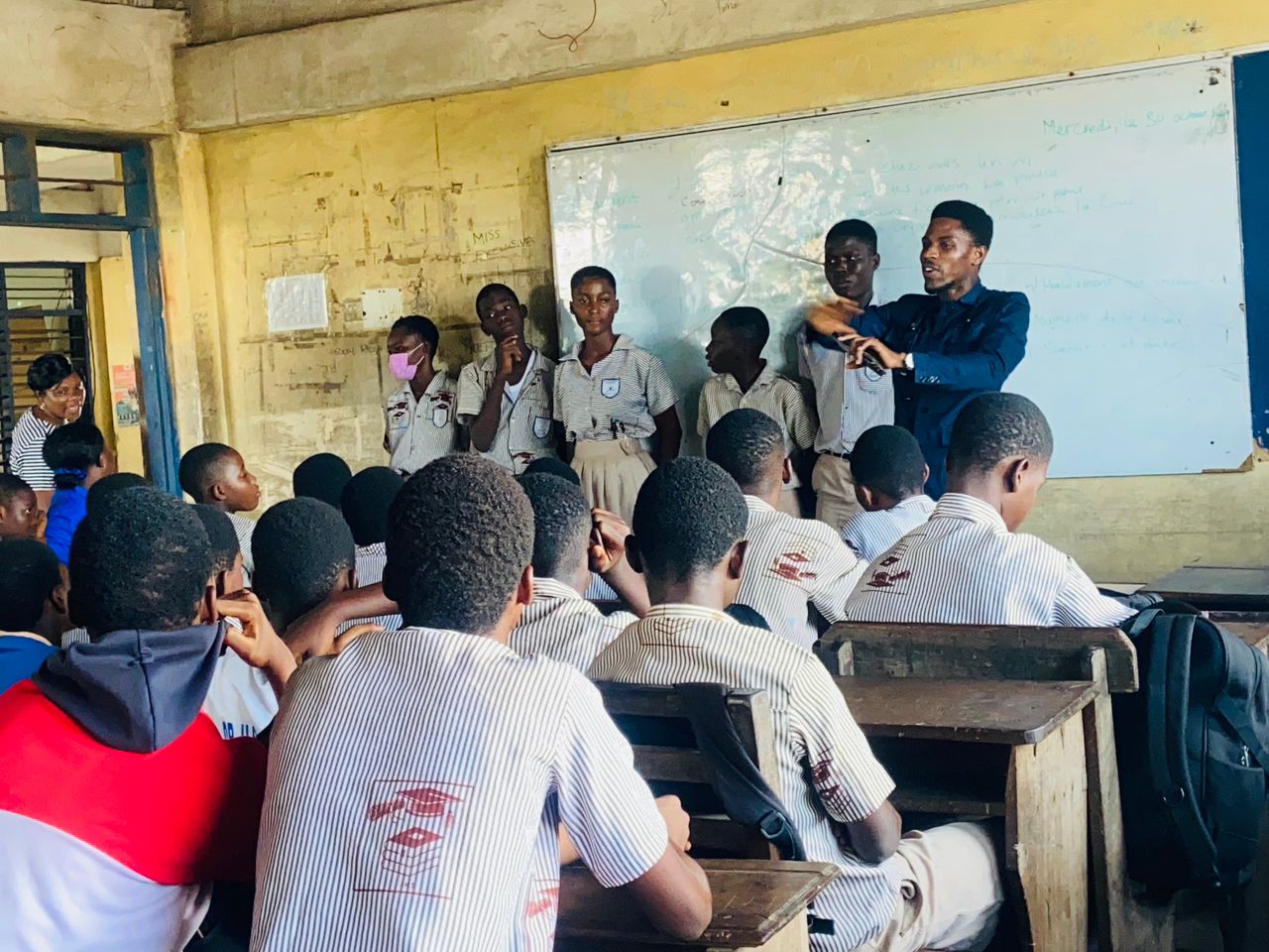 GILF classroom mentorship session