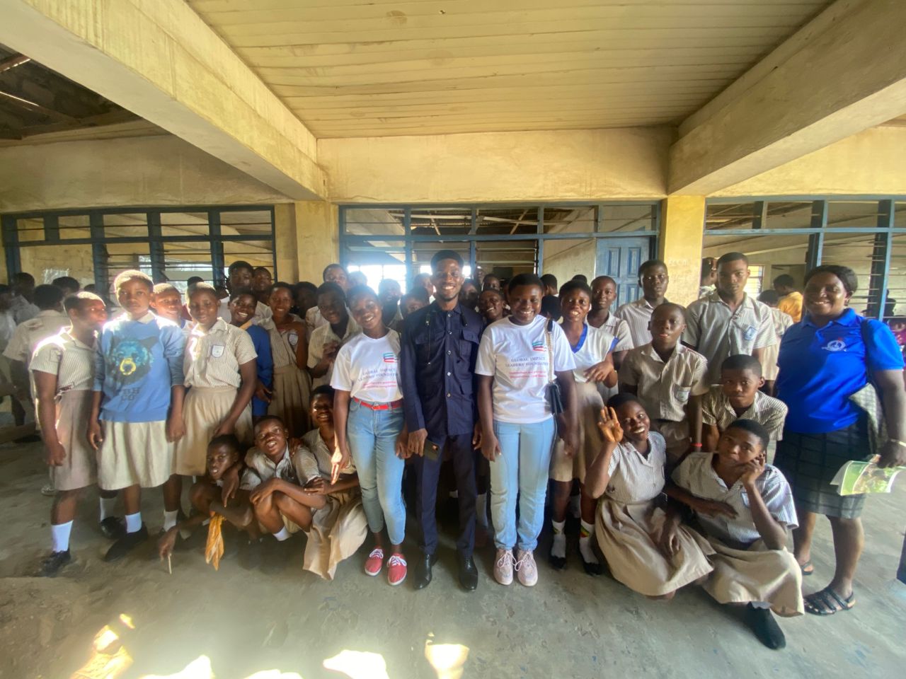 GILF team with students